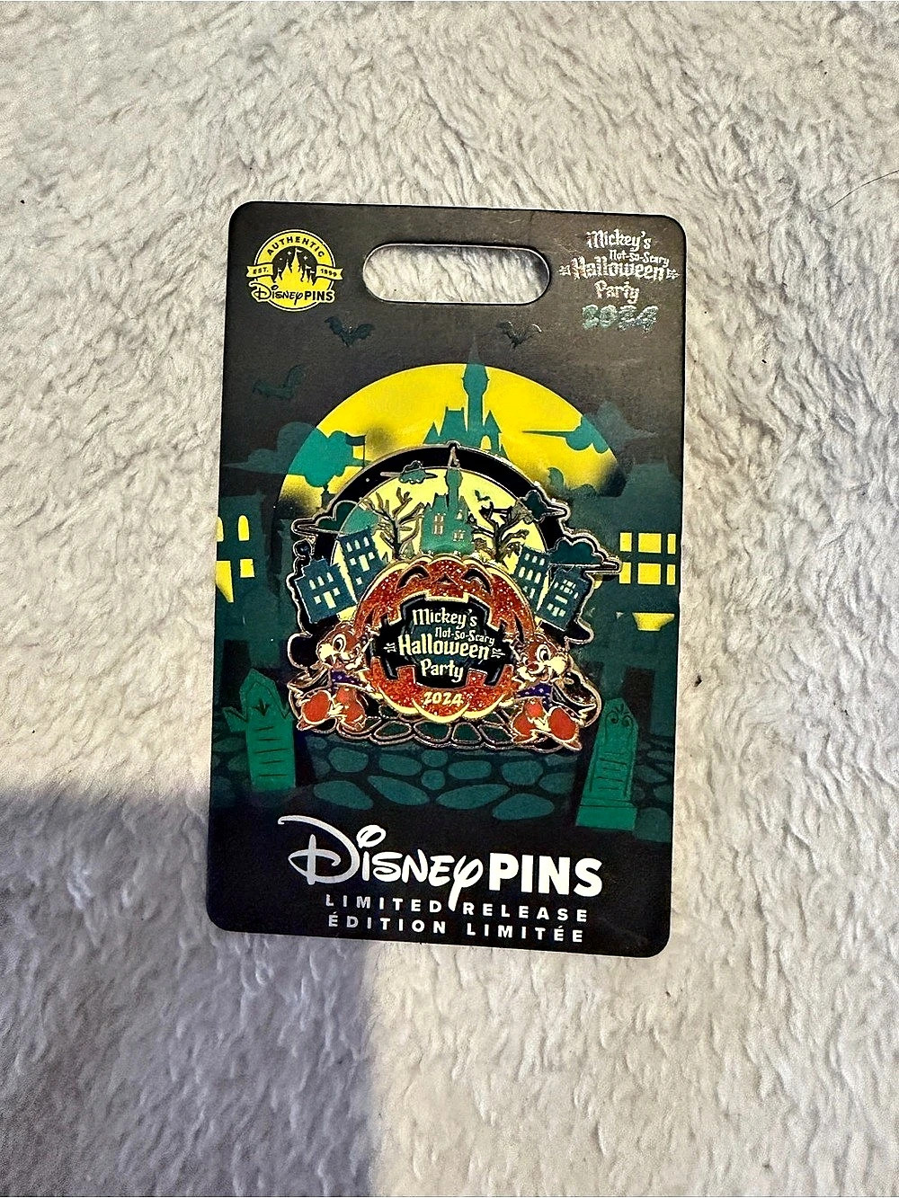 Disney Mickey's Not-So-Scary Halloween Party 2024 pin